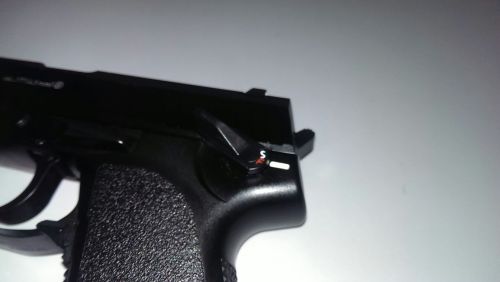 H&K Universal self-loading pistol - safety switch - taplic.com