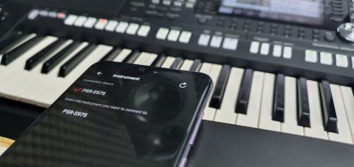 Yamaha Chord Tracker App - how to use it with piano or guitar - taplic.com