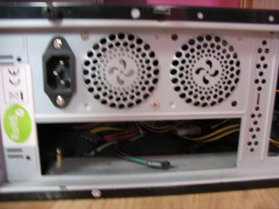 Ventilation old pc computer