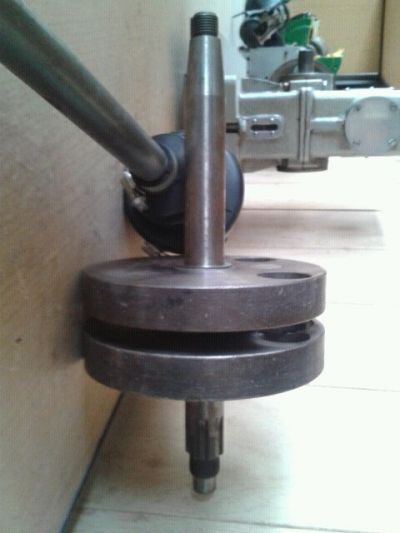 Construction of the crankshaft. That is how it is made
