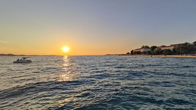 Zadar: the pier and the Sea Organ - when the sea plays music