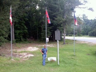 the confederate flags
