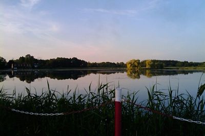 Lake in Zaklikw