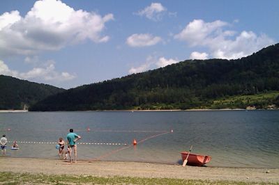 Klimkwka lake - beach