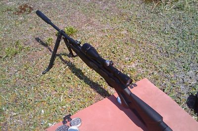 Gamo whisper IGT - test  on the fresh air.