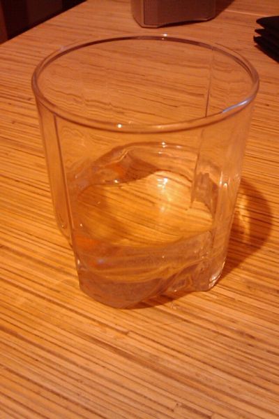 glass of polish vodka