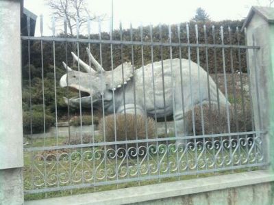 Dinosaur in Poland! Where? In Ropczyce!