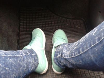 Fashion photos - shoes, cosmetics, etc. Quick photo and hashtag. What