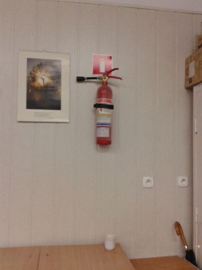 Fire extinguisher in the computer room, needed or not?