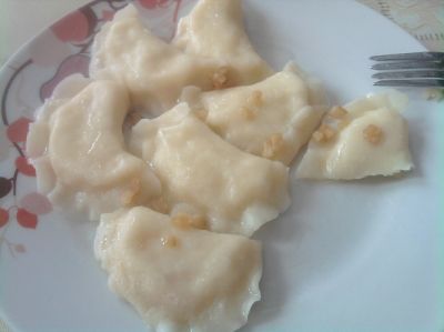 The most delicious Polish food! Dumplings!